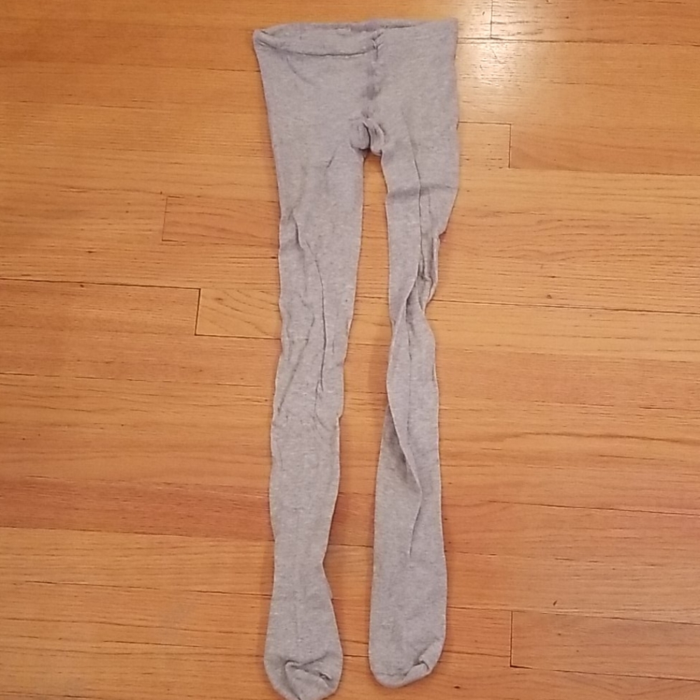 Gray Thick Pantyhose